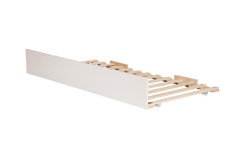 urban bed trundle white